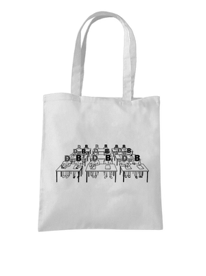 Cimrman: Debil, blbeček taška White