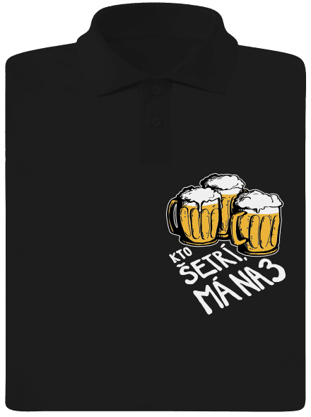 Kto šetrí, má na tri pánska polokošeľa Black