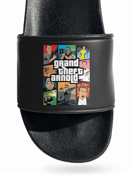 Grand Theft Arnold šľapky Black