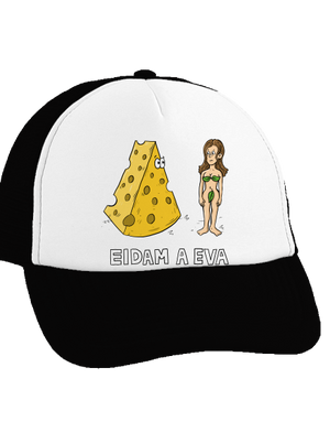 Eidam a Eva šiltovka truckerka Black cap