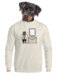 unisex mikina bez kapucne