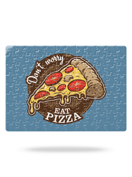 Pizza puzzle White