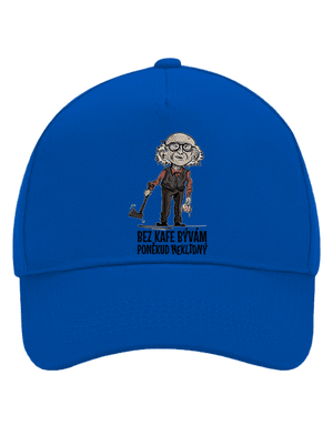 Neklidný bez kafe šiltovka baseballka Bright Royal