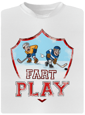 Fart Play detské športové tričko White