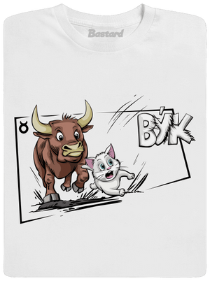 Mačací horoskop: Býk detské tričko White