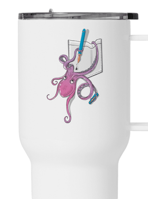 Jednoducho miluje atrament termohrnček White