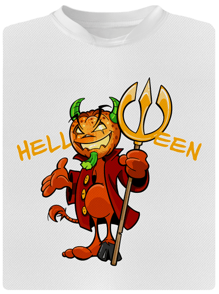 Helloween detské športové tričko White