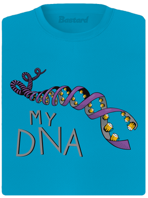 My DNA dámske športové tričko Blue Atol