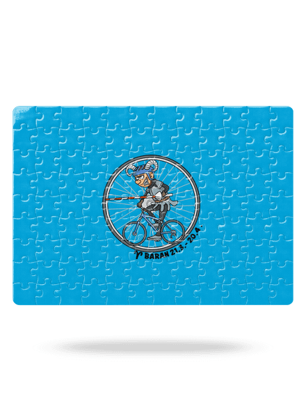 Cyklistický horoskop: Baran puzzle White