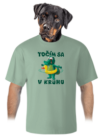 unisex tričko oversized