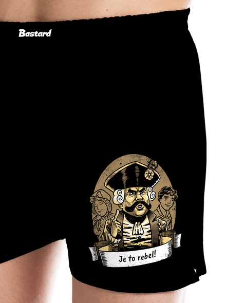 B14: S čerty nejsou žerty pánske trenky Black