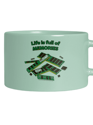 Uchované v pamäti hrnček makronka Mint Macaron