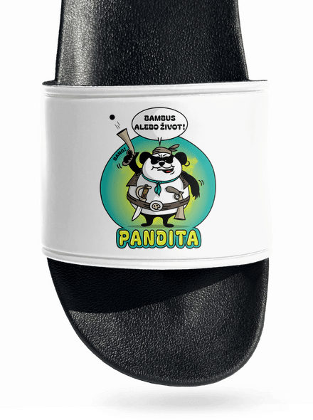 Pandita šľapky White