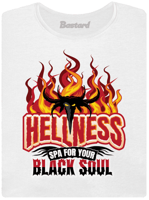 Hellness dámske tričko prémium White