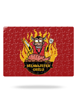 Veľmajster grilu puzzle White