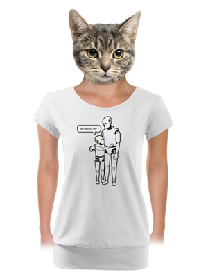 Sirota dámske tričko s lemom White