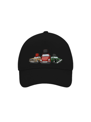 Traja veteráni šiltovka baseballka Black