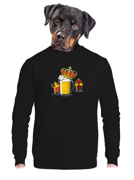 Traja králi unisex mikina bez kapucne Black