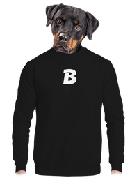 unisex mikina bez kapucne