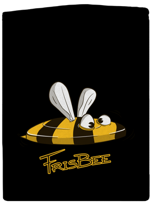 Frisbee pánska mikina na zips Black