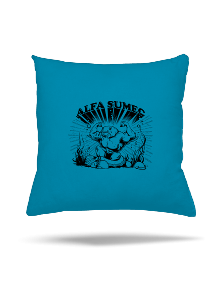 Alfasumec vankúš Blue Turquoise