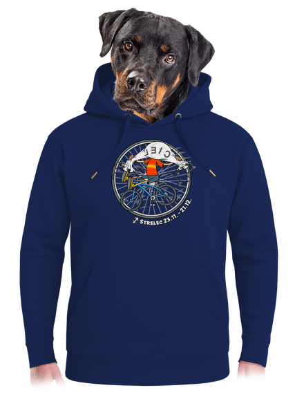 Cyklistický horoskop: Strelec unisex mikina premium Navy