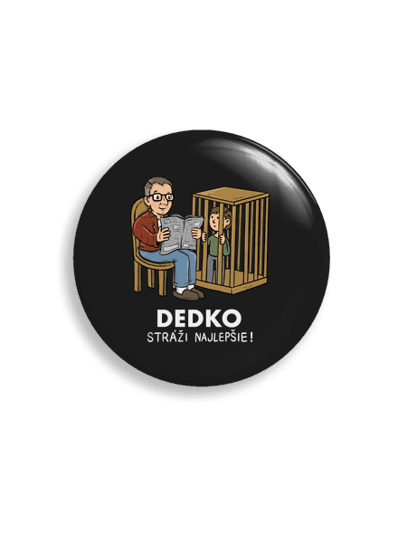 Dedko stráži najlepšie placka 