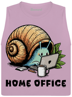 Slimákov home office dámske tielko voľné Lilac