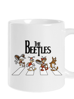 Beatles klasický hrnček White