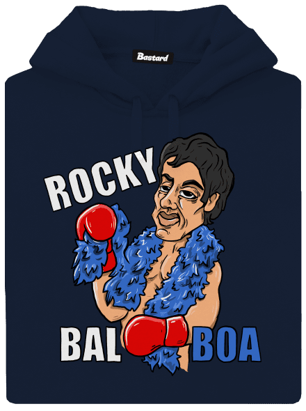 Rocky Bal boa pánska mikina klokanka Navy