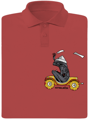 Votrelníček pánska polokošeľa Burgundy