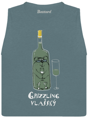 Grizzling Vlašský dámske tielko voľné Heather Deep Teal