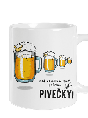 Pivečka klasický hrnček White