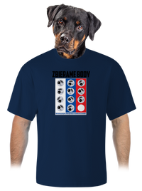 unisex tričko oversized