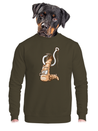 unisex mikina bez kapucne