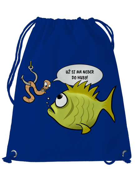 Ryba a dážďovka vak Royal Blue Mal