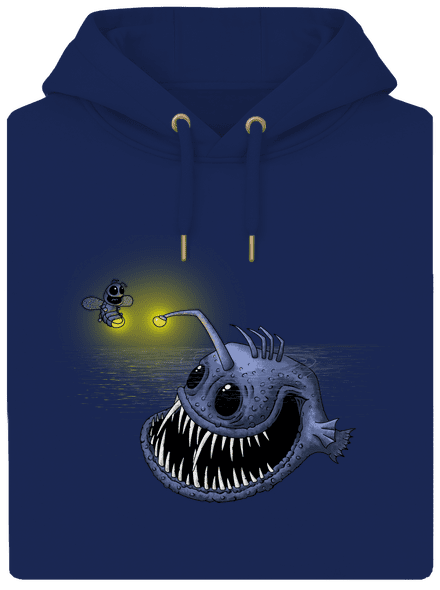 Svetlo môjho srdca unisex mikina premium Navy