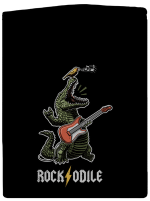 Rockodile pánska mikina na zips Black