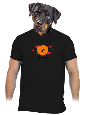 Moja láska pánske tričko Black