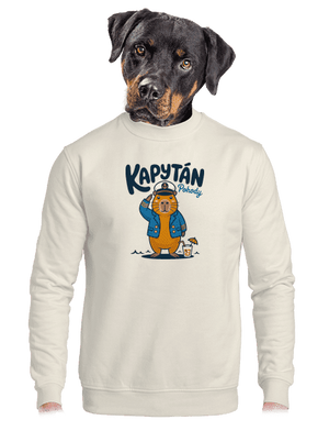 unisex mikina bez kapucne