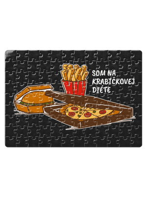 Krabičková diéta puzzle White