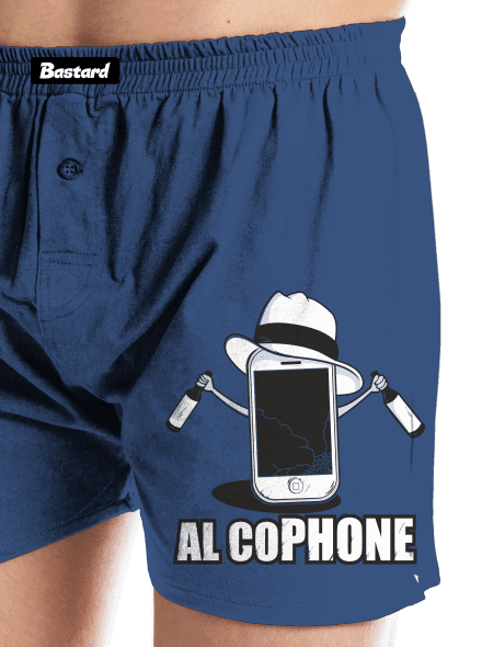 Al Cophone pánske trenky Blue
