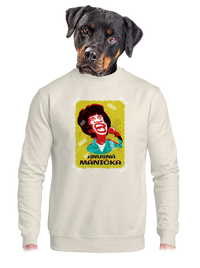 unisex mikina bez kapucne