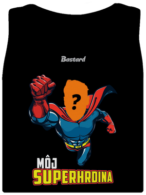 Môj superhrdina dámske tielko klasické Black