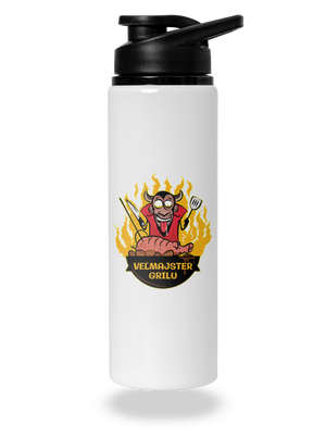 Veľmajster grilu flaša na vodu White