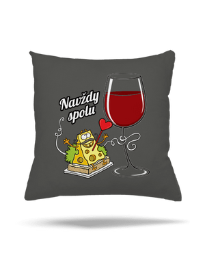 Navždy spolu vankúš Gray Pol