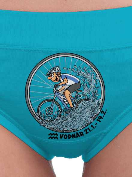 Cyklistický horoskop: Vodnár dámske nohavičky Turquoise