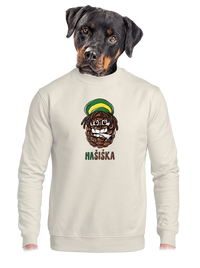unisex mikina bez kapucne