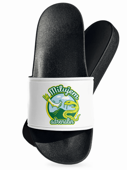 Milujem adrenalín šľapky White