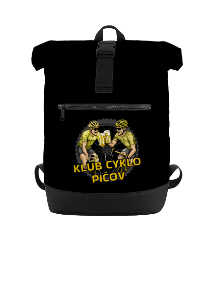 Klub cyklo pičov batoh Black
